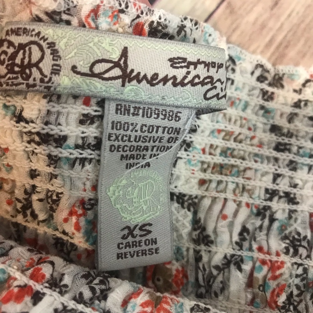 America Rag Tube Top - Picture 4 of 4